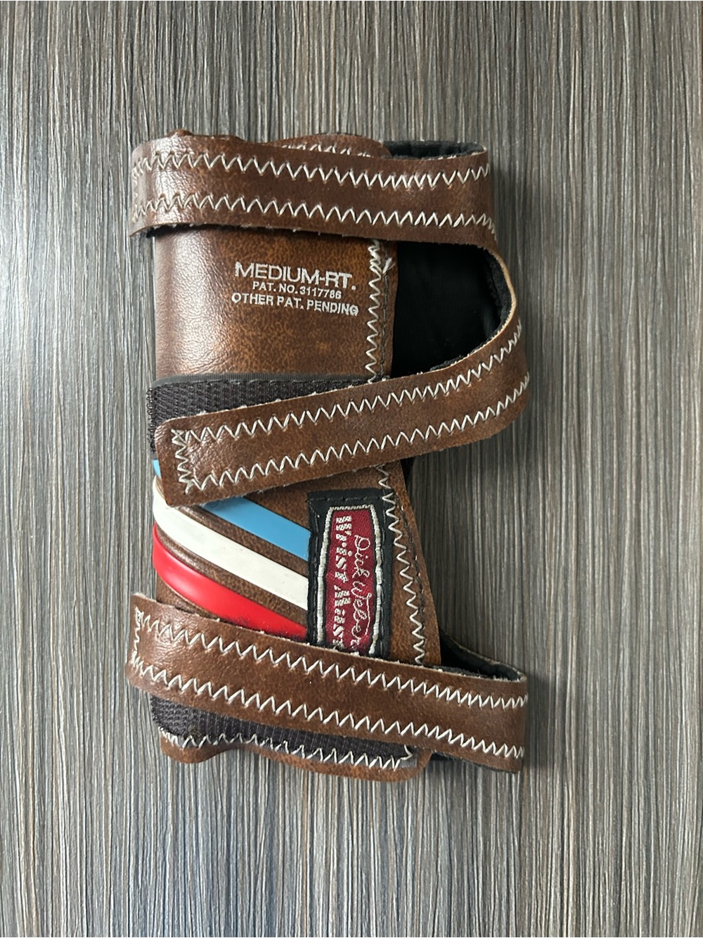 Vintage Dick Weber Wrist Master Medium RT Bowling Wrist Support Brace